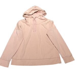 A New Day Women's Blush Cowl Neck Sweatshirt Hoodie, Size M, NWOT